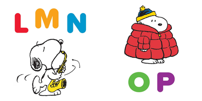 ABC with Snoopy by Charles M. Schulz