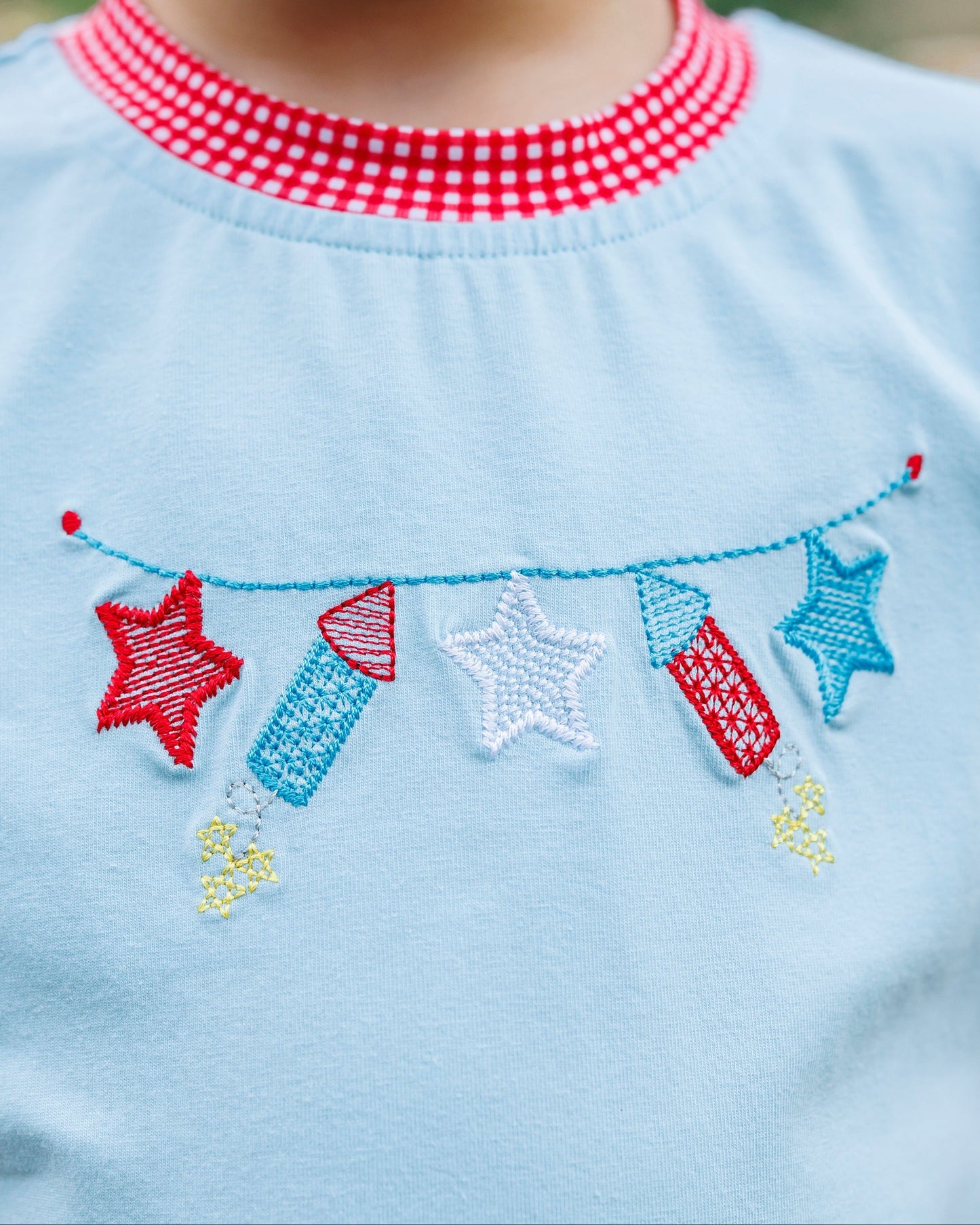 Jellybean Boy's Star Spangled Banner Short Set