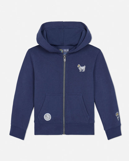 GOAT USA Toddler Full-Zip Hooded Sweatshirt / Sweatpant Navy - Persnickety Shop