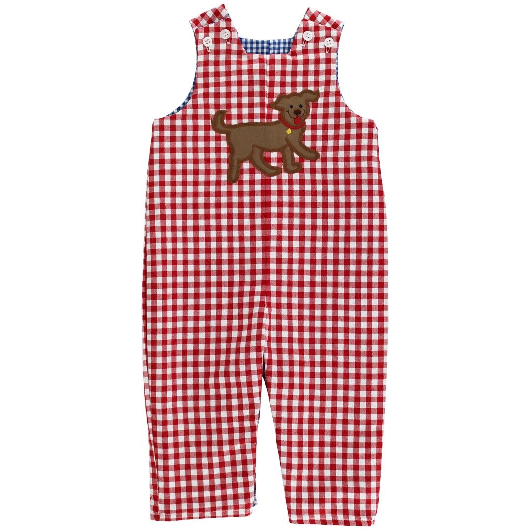 Bailey Boys Little Engine Reversible John John - Persnickety Shop