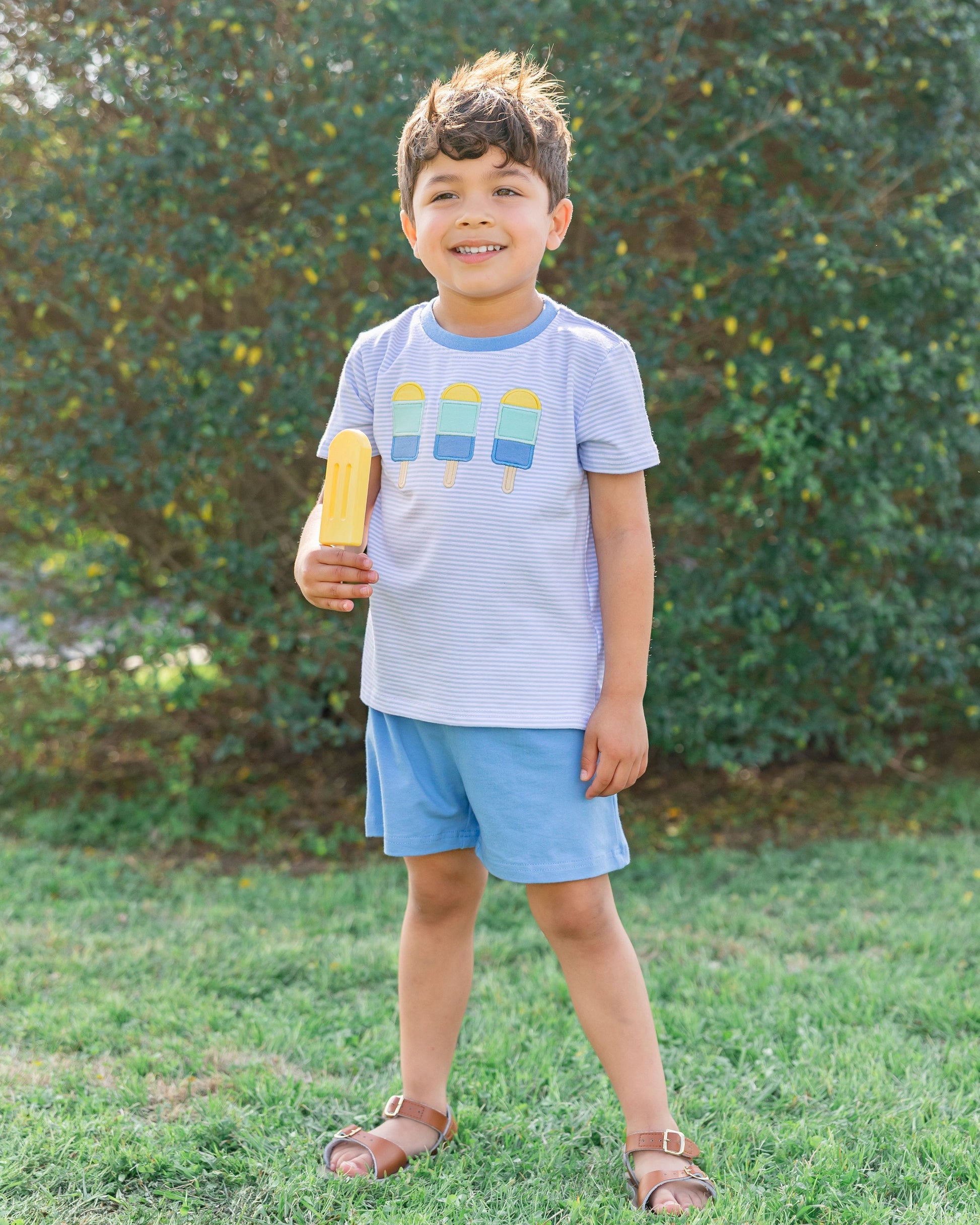 Jellybean Boy's Sunshine Pops Short Set - Persnickety Shop