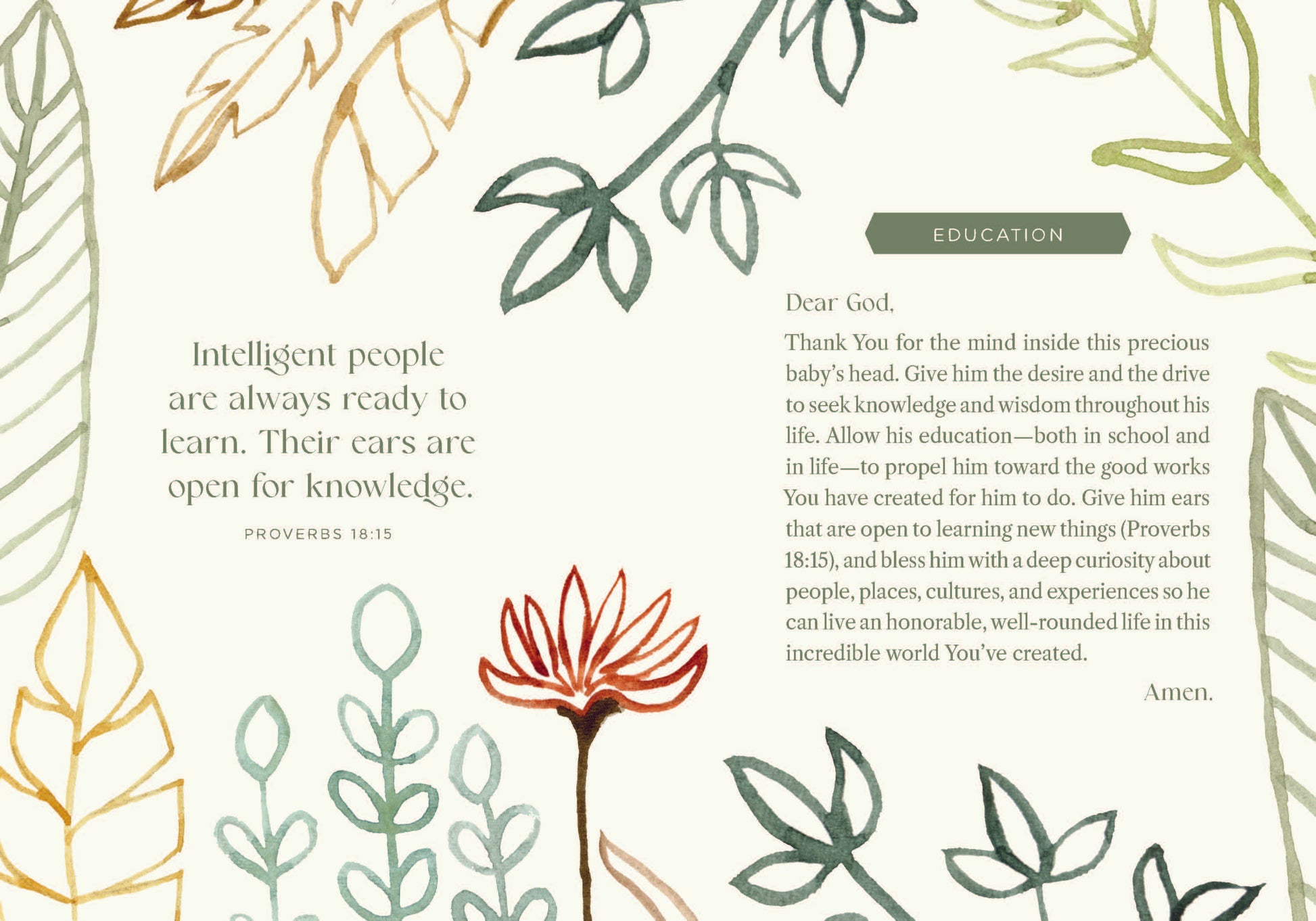 PRAYERS FOR MY BABY BOY - Persnickety Shop