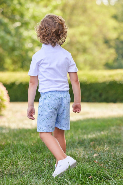 Short Sleeve Polo - White - Persnickety Shop