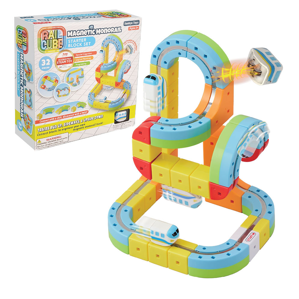 Rail Cube Magnetic Monorail Starter Set - Persnickety Shop