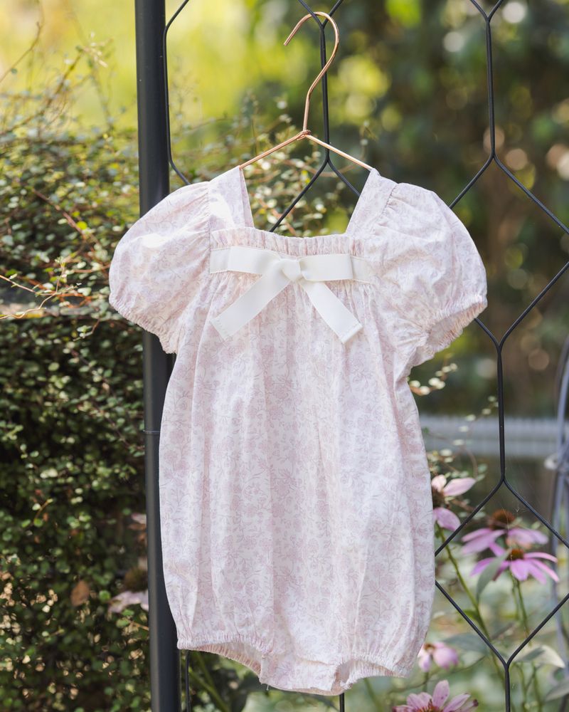 LYLA ROMPER LAVENDER FLORAL - Persnickety Shop