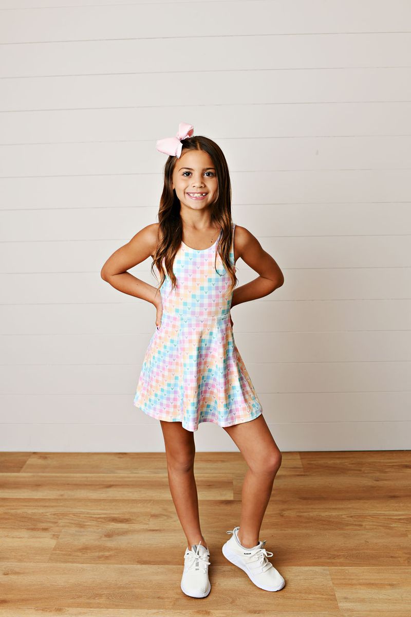 Swoon Gingham Mouse Active Tennis Dress - Persnickety Shop