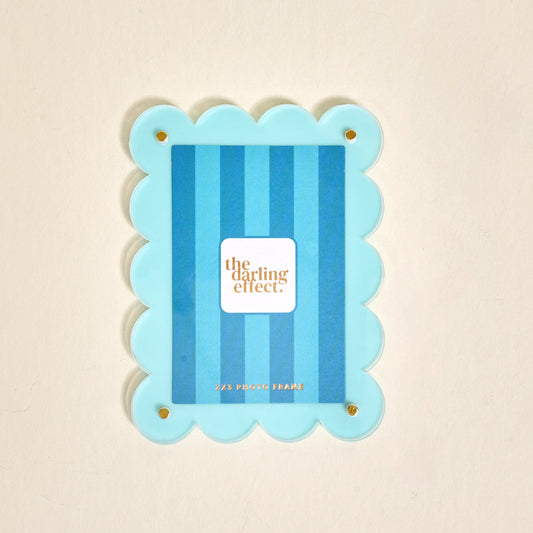 Blue Mini Acrylic Picture Frame Magnet - Persnickety Shop