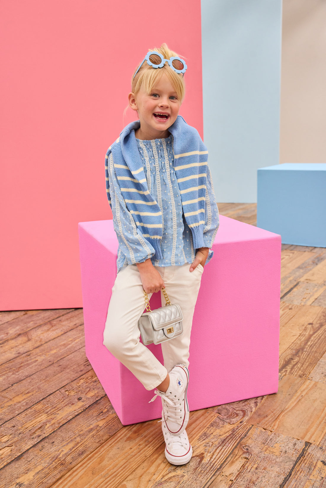 Bisby Twiggy Jean - Ivory Denim