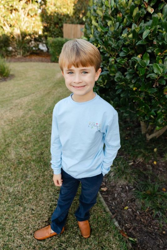 PRE-ORDER L/S Christmas Labs T-SHIRT - Persnickety Shop