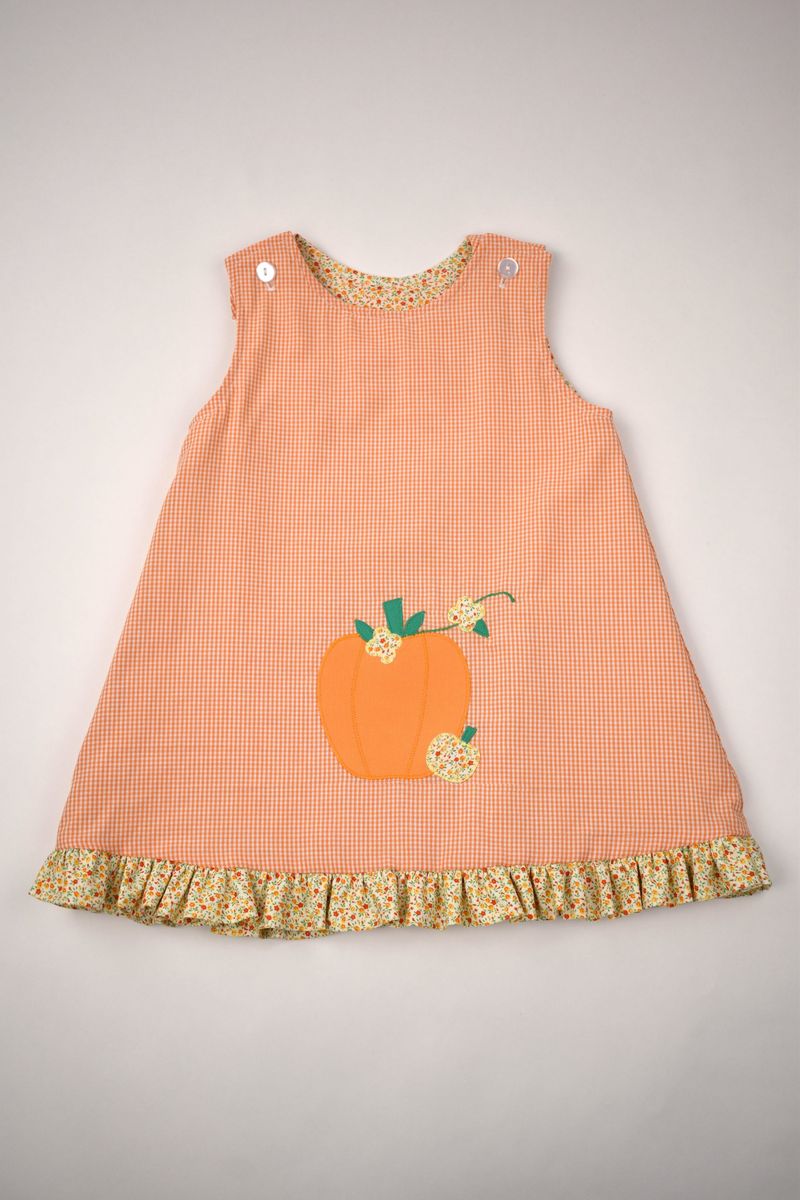 Pumpkins / Floral Reversible Jumper - Funtasia Too - Persnickety Shop