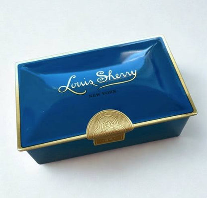 Louis Sherry 2-Piece Box of Chocolate Truffle- French Blue Customer assumes risk of shipping in warmer weather. FINAL SALE