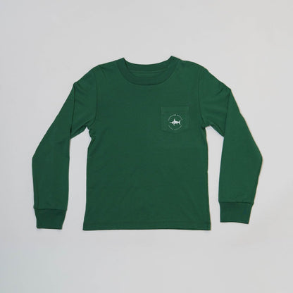SALTWATER BOYS COMPANY GRAPHIC TEE-SURF SANTA
