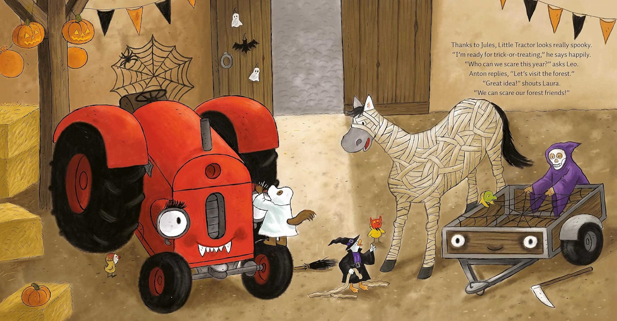 Little Tractor's Halloween