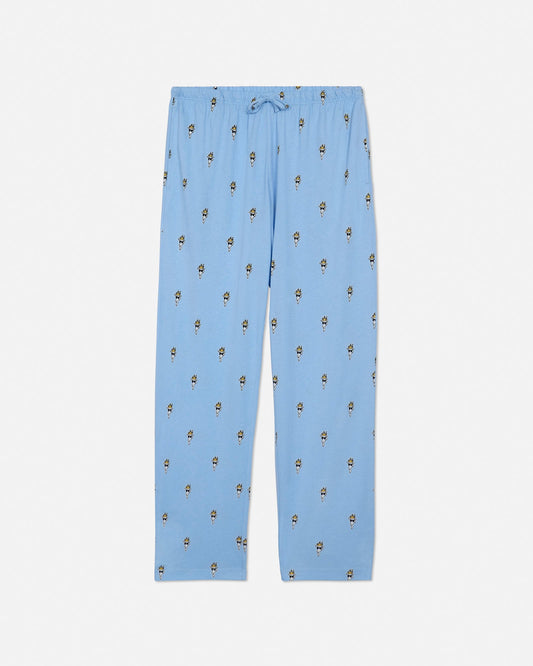 GOAT USA AOP Goat Head Pajama Pants: Carolina Blue - Persnickety Shop