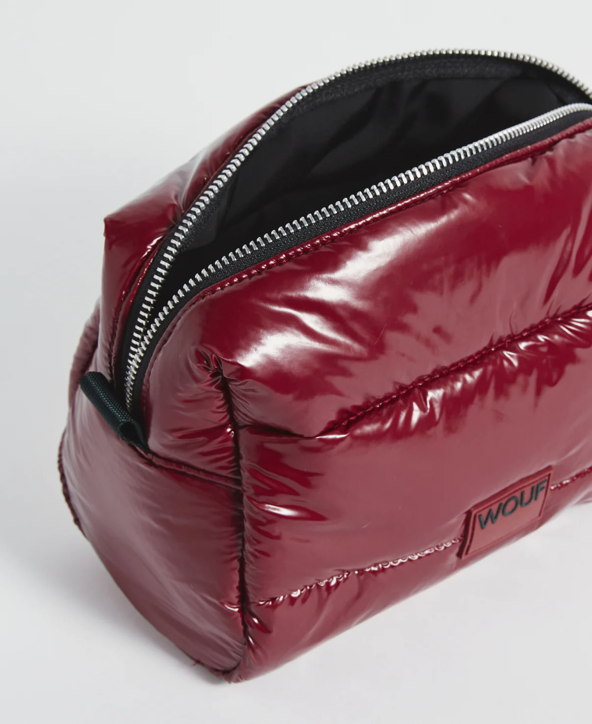 Burgundy Glossy Toiletry Bag - Persnickety Shop