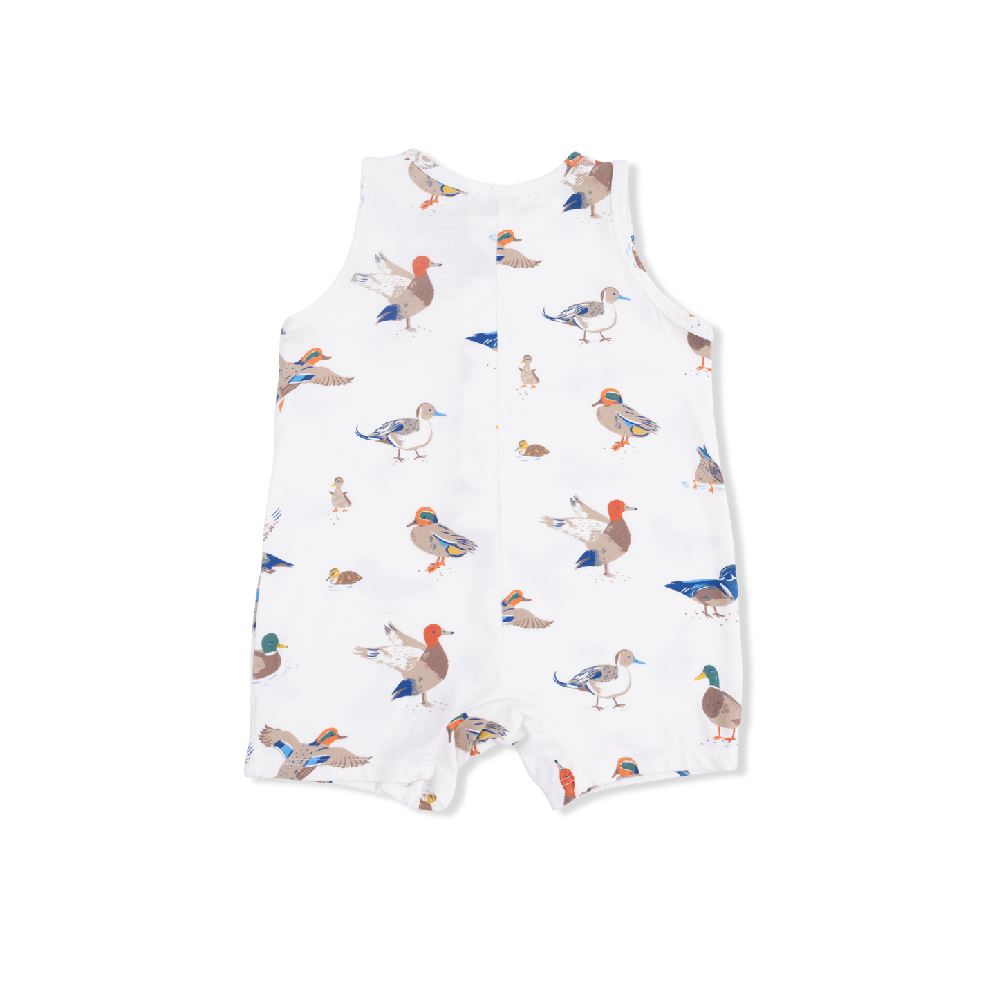 Ducks - Sleeveless Shortie Romper - Persnickety Shop