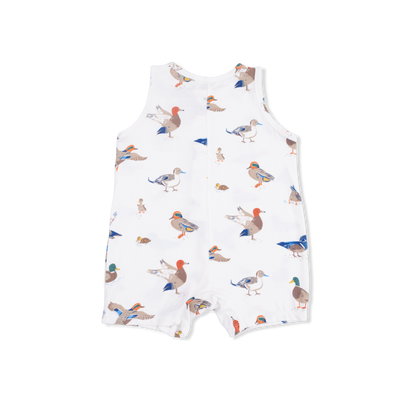 Ducks - Sleeveless Shortie Romper - Persnickety Shop