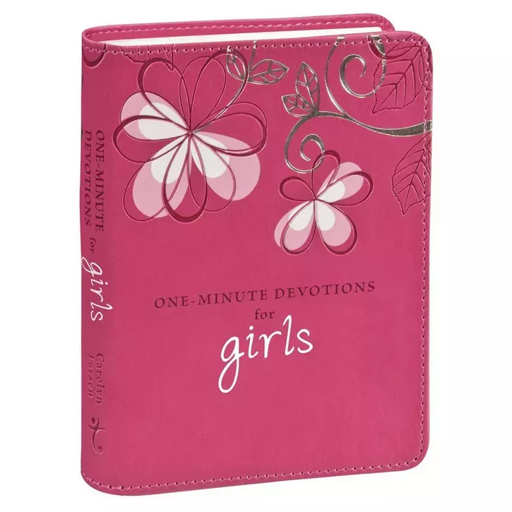 One-Minute Devotions for Girls Faux Leather - Persnickety Shop