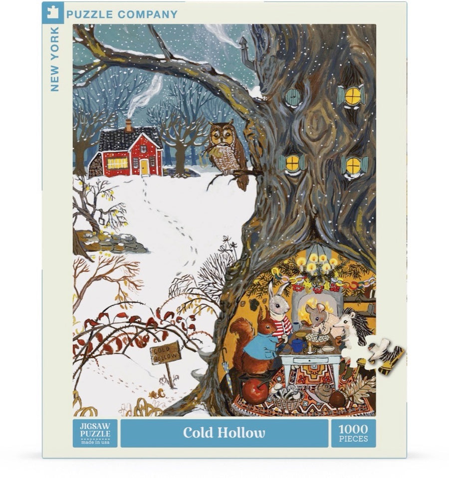 COLD HOLLOW  1000 PIECE JIGSAW PUZZLE - Persnickety Shop