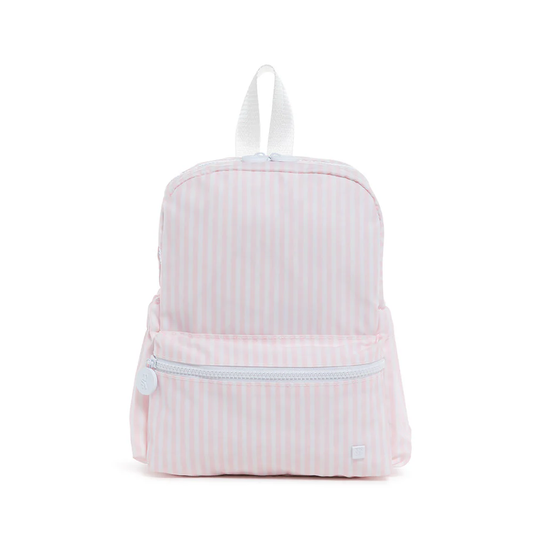 MINI BACKER - PIMLICO STRIPE PINK BACKPACK - Persnickety Shop