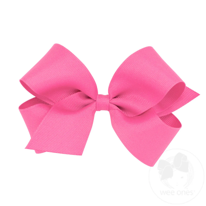 Medium Classic Grosgrain Hair Bow MANY COLORS - Persnickety Shop