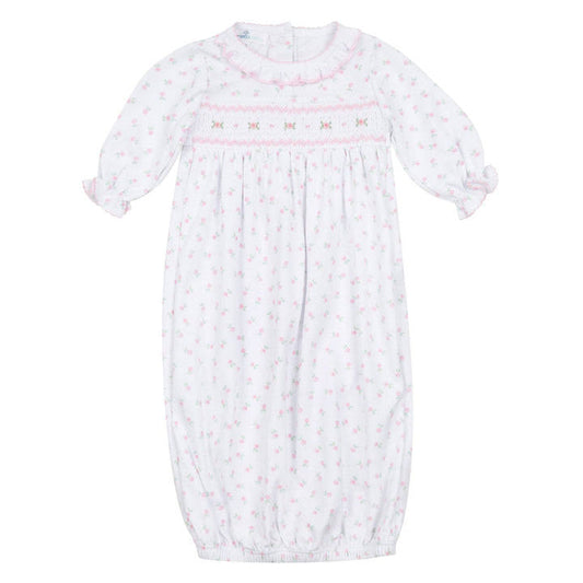 MAGNOLIA BABY Juliette's Classics Smocked Print Gathered Gown - Persnickety Shop