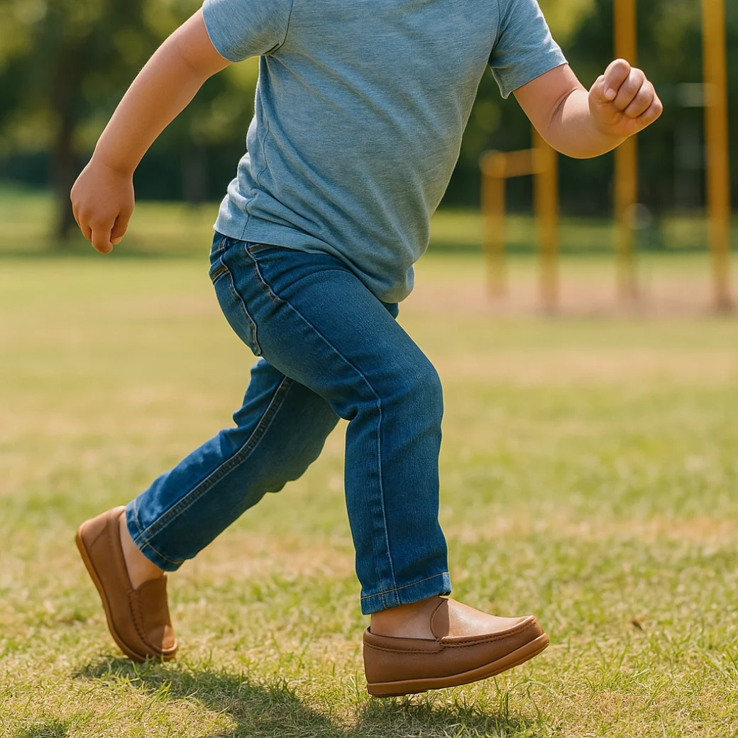 OOMPHIES THADDEUS BOYS SLIP-ON MOCCASIN