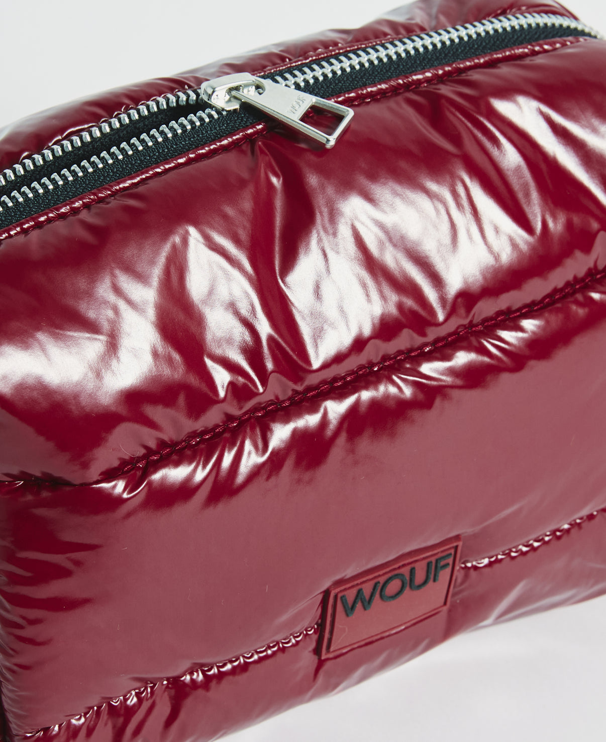 Burgundy Glossy Toiletry Bag - Persnickety Shop