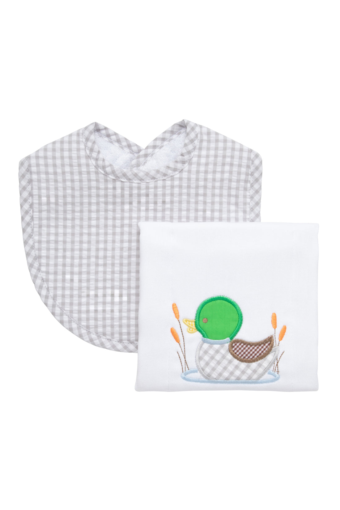 3 Marthas Mallard Basic Bib & Burp Boxed Set - Persnickety Shop