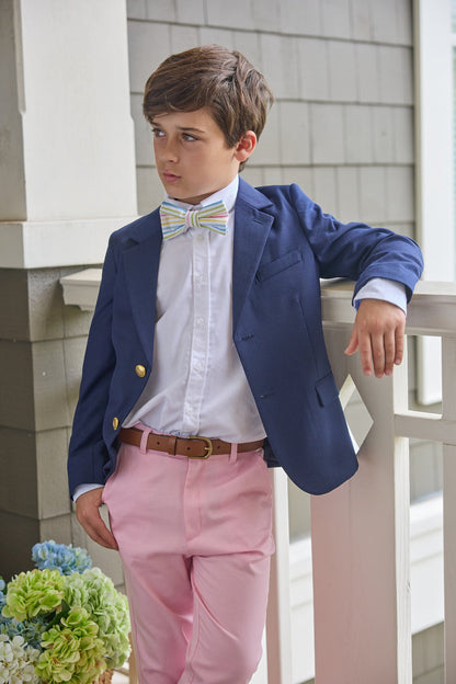 Little English Classic Wool Blazer - Navy