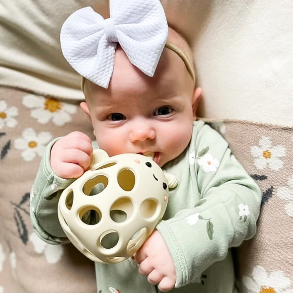 Garden Party Collection - Honey Bee Teether - Persnickety Shop