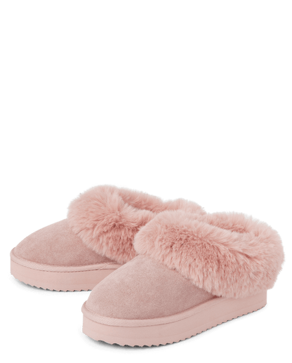Girls Chestnut Cozy Clogs TODDLER