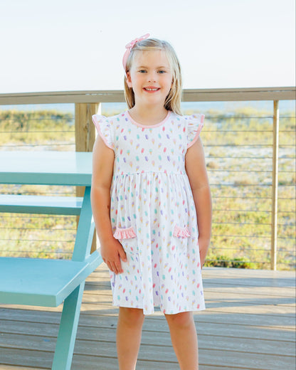 Jellybean Summertime Sweets Ruffle Pocket Dress - Persnickety Shop