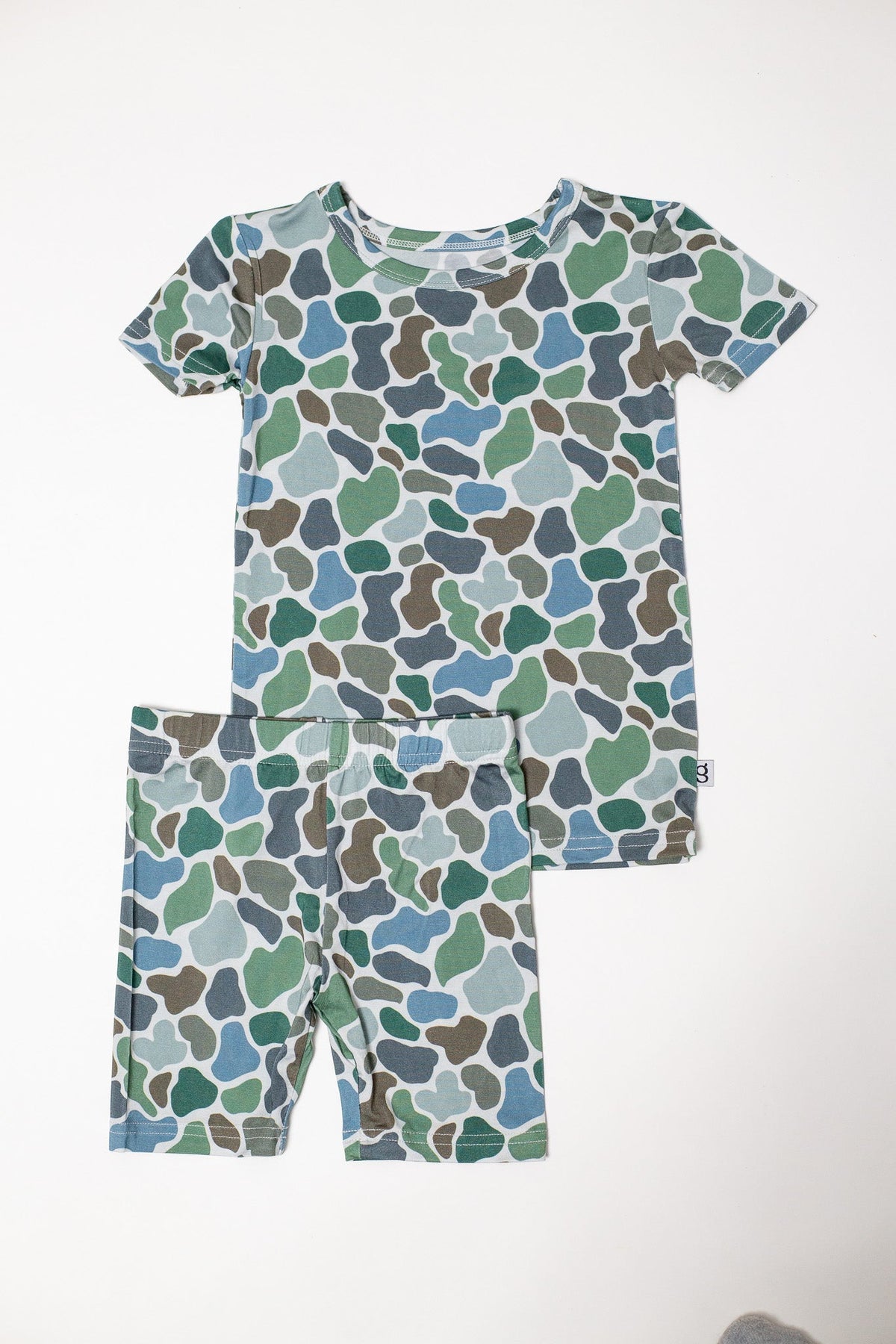 GOOSIES Short Sleeve Pajamas- Camo