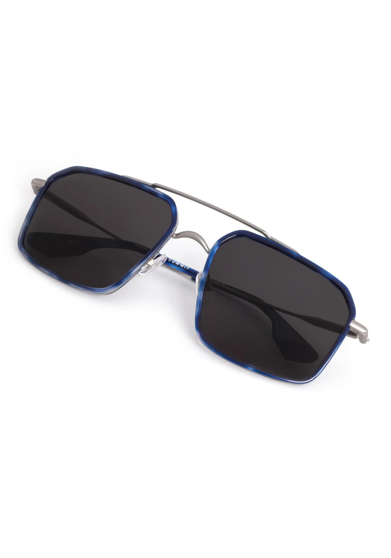 KREWESUMMIT > MATTE RAW STAINLESS STEEL + INDIGO TORTOISE - Persnickety Shop