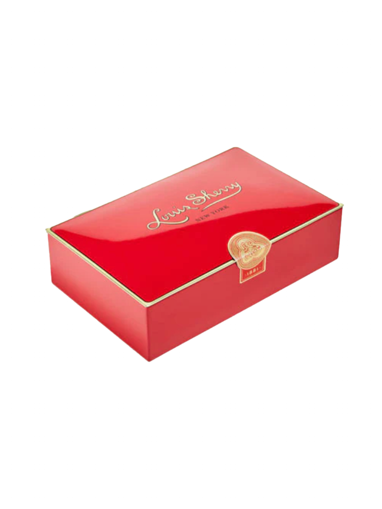 Louis Sherry Chocolate Tin, 12 Piece, Vreeland Red - Persnickety Shop