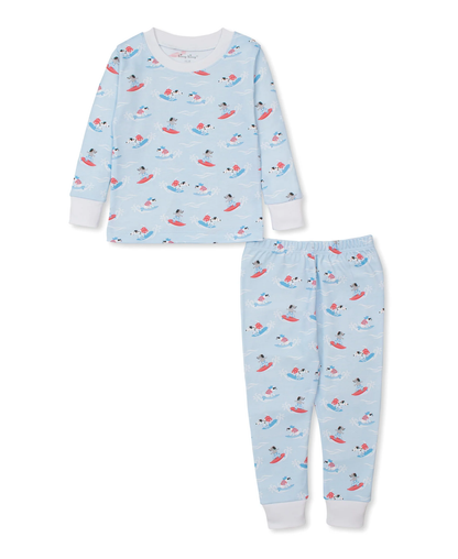 Kissy Kissy PJs  Beach Pups- LONG SLEEVE - Persnickety Shop