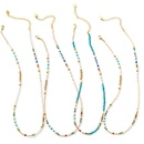 Pearl Accented Seed Bead Necklace - Persnickety Shop