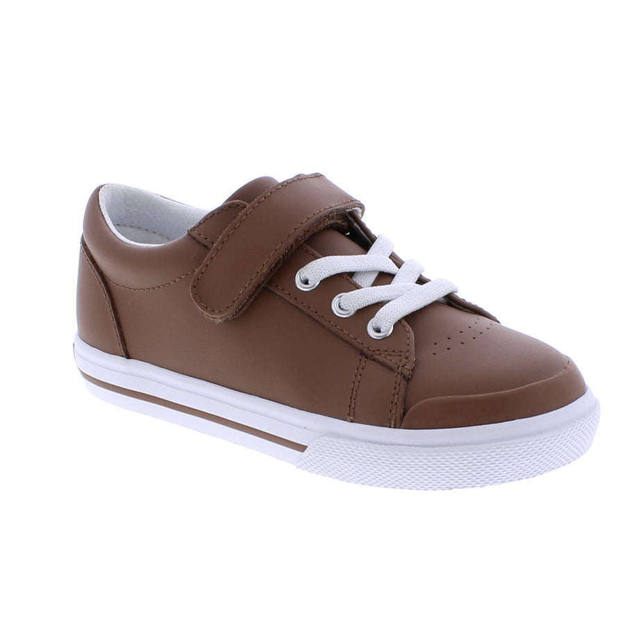 Footmates Jordan Reese Sneaker- Brown Leather - Persnickety Shop