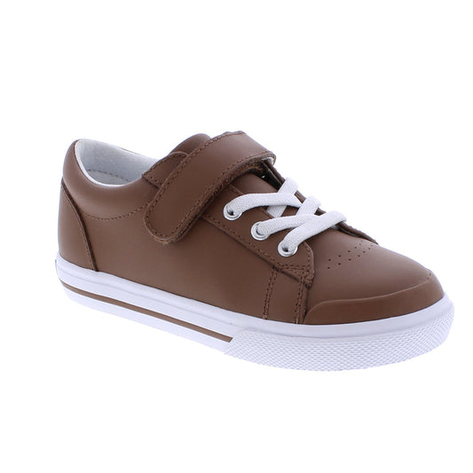 Footmates Jordan Reese Sneaker- Brown Leather - Persnickety Shop