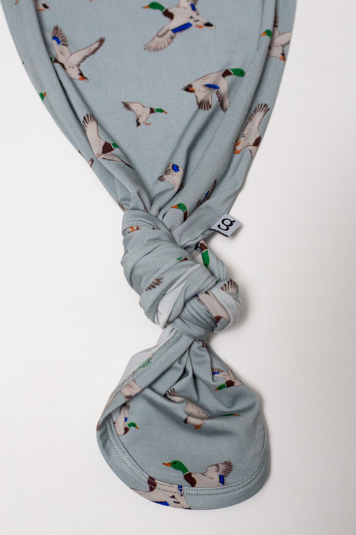 Goosies- Knotted Infant Gown - Mallards (0-3 mo)