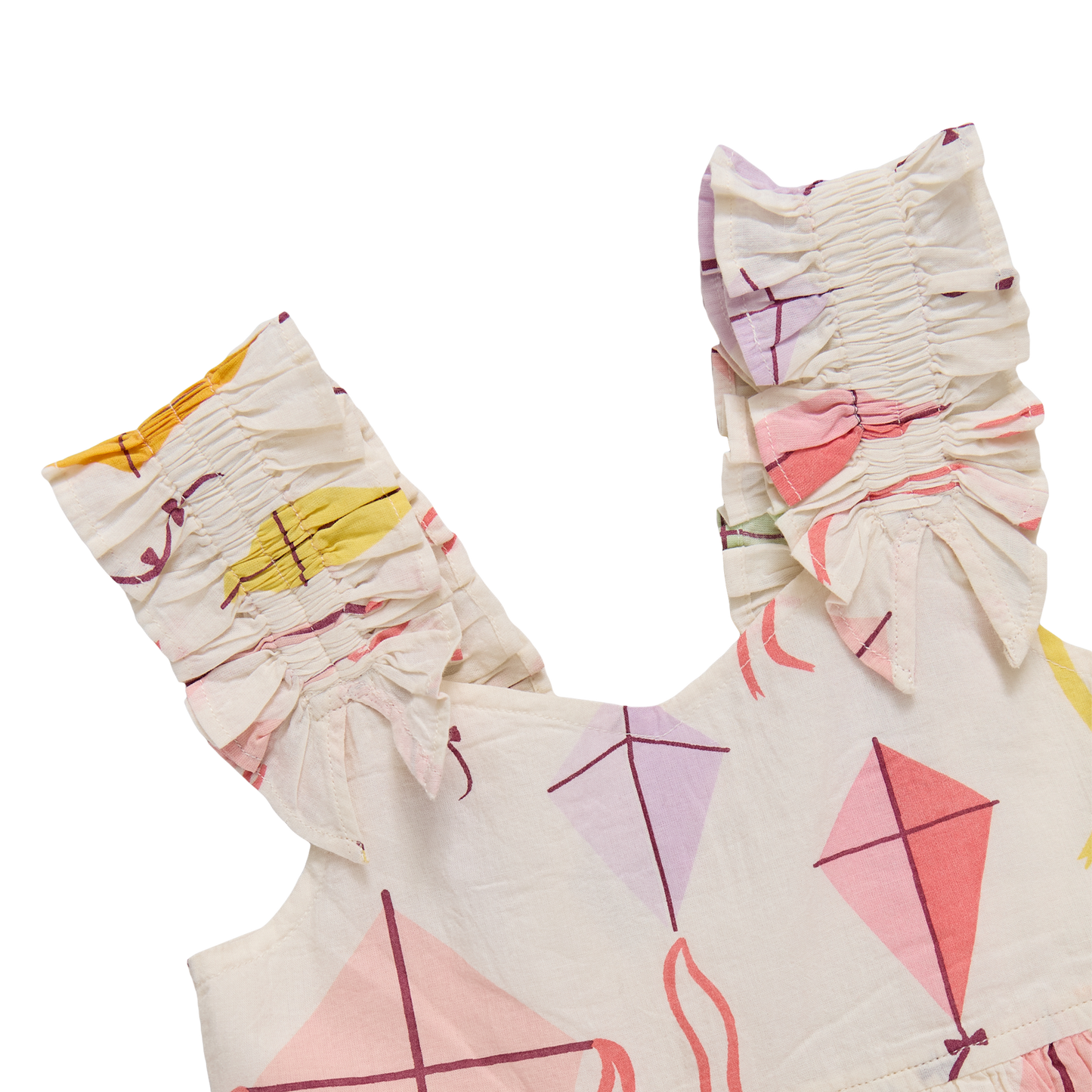 Pink Chicken - Girls Via Dress - Flying Kites - Persnickety Shop