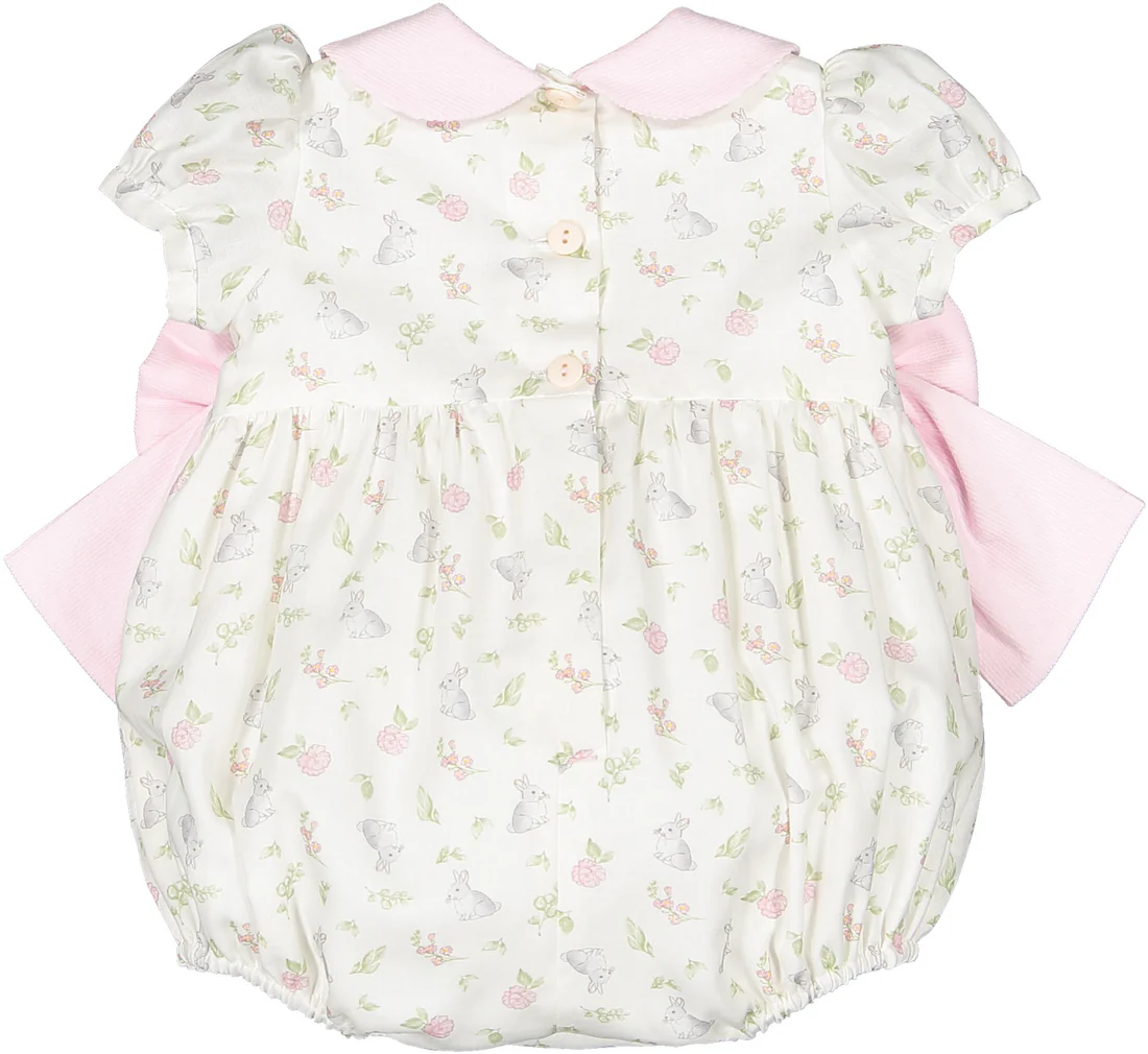 Sal & Pimenta Marshmallow Bunnies Romper - Persnickety Shop
