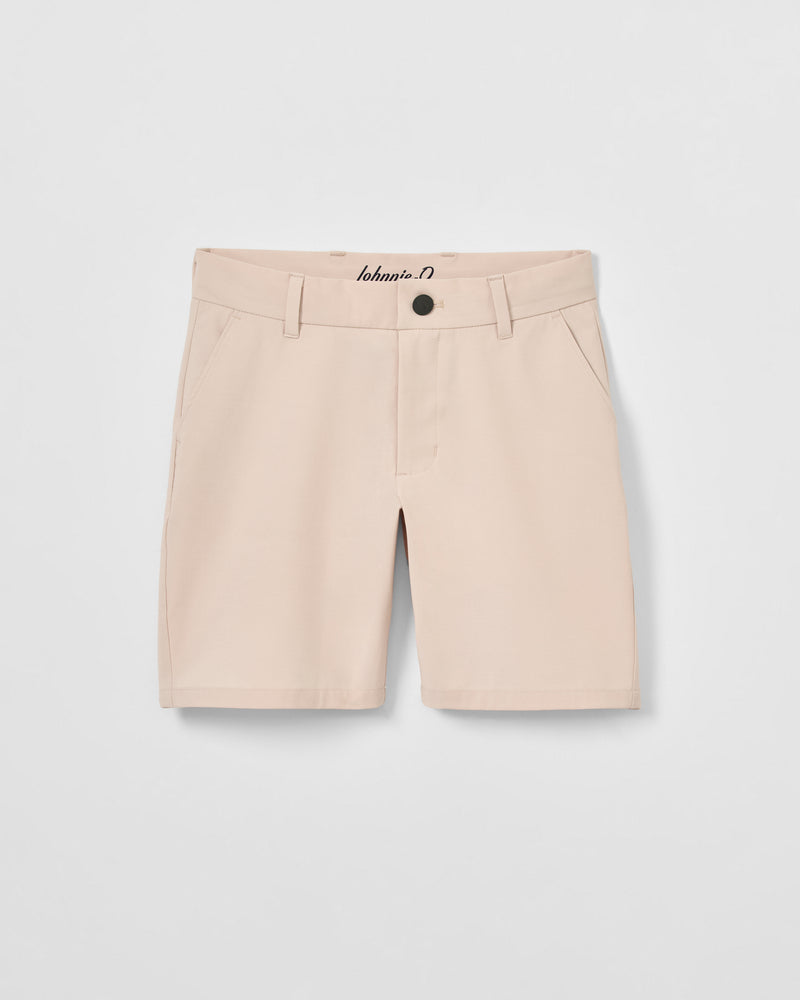 Johnnie-O Mulligan Jr. Performance Shorts Stone - Persnickety Shop