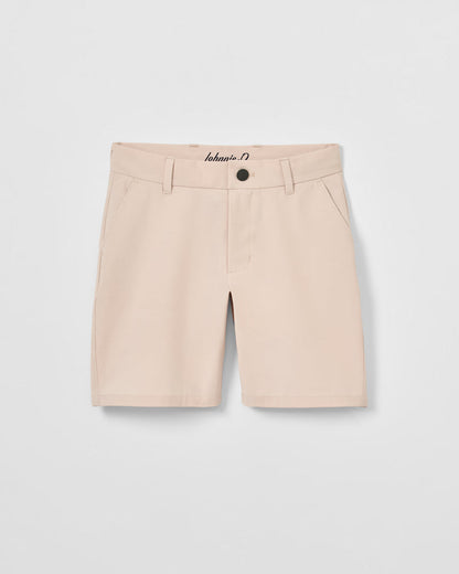 Johnnie-O Mulligan Jr. Performance Shorts Stone - Persnickety Shop