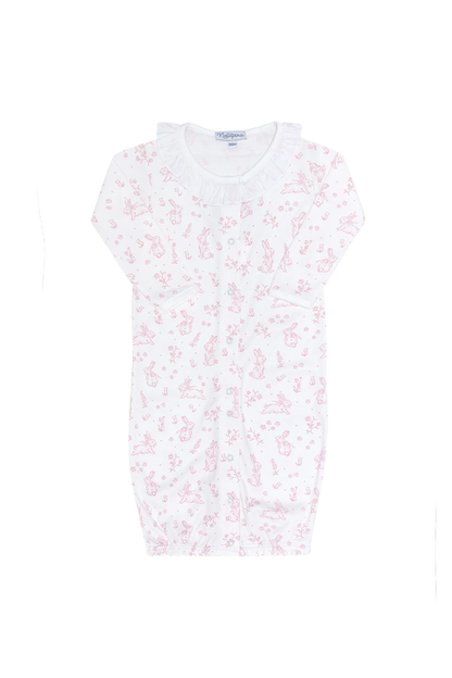 Nellapima Pink Bunny Toile Converter Gown - Persnickety Shop