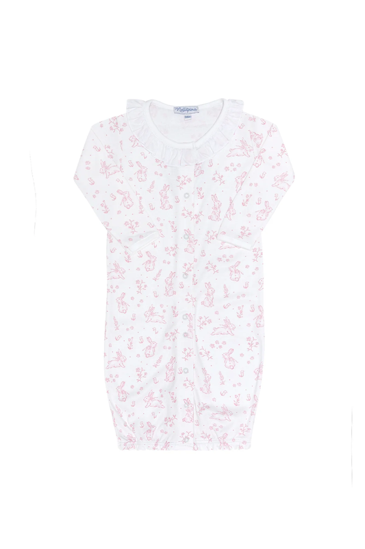 Nellapima Pink Bunny Toile Converter Gown - Persnickety Shop