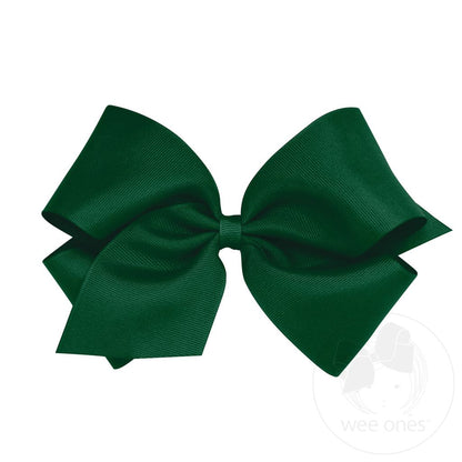 King Classic Grosgrain Hair Bow MANY COLORS - Persnickety Shop