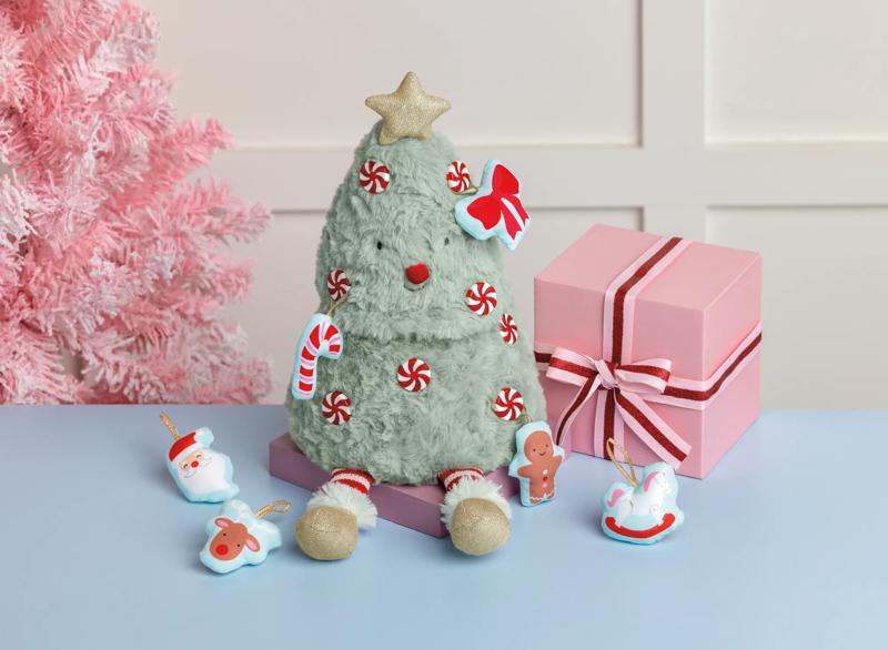 CHRISTMAS TREE PLUSH SET