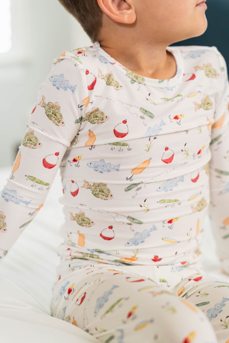 Saltwater Boys BABY ROMPER- GONE FISHING